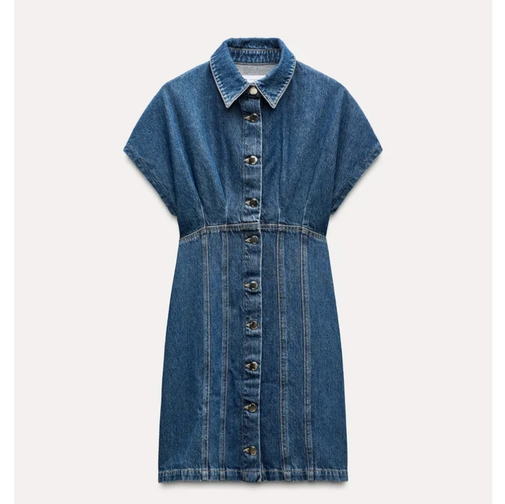 Zara Denim Mini Dress